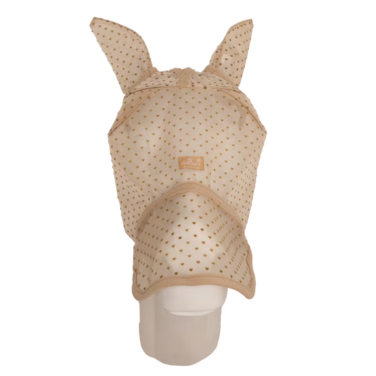 Ochranná maska proti hmyzu Heart s ušami a nosom | Kentucky Horsewear