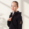 Girls' Jacket With Quilted Hoodie Horse Portal