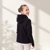 Girls' Jacket With Quilted Hoodie Horse Portal