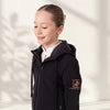 Girls' Jacket With Quilted Hoodie Horse Portal