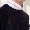 Girls' Show Shirt Navy Horse Portal