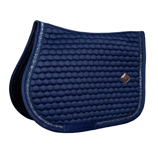 Jumping Saddle Pad Glitter Band Kentucky Horsewear - Nellas Horsewear