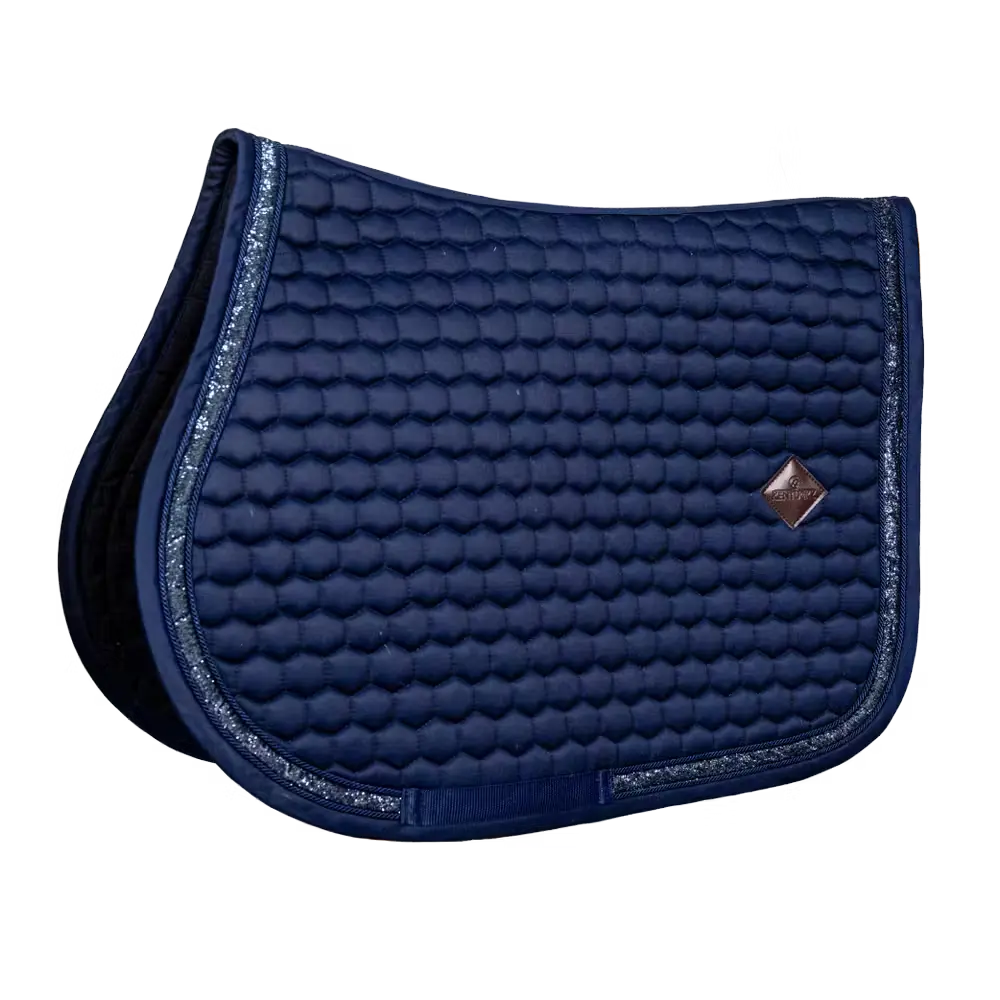 Jumping Saddle Pad Glitter Band Kentucky Horsewear - Nellas Horsewear