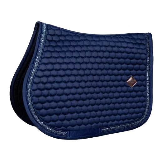Jumping Saddle Pad Glitter Band Kentucky Horsewear - Nellas Horsewear