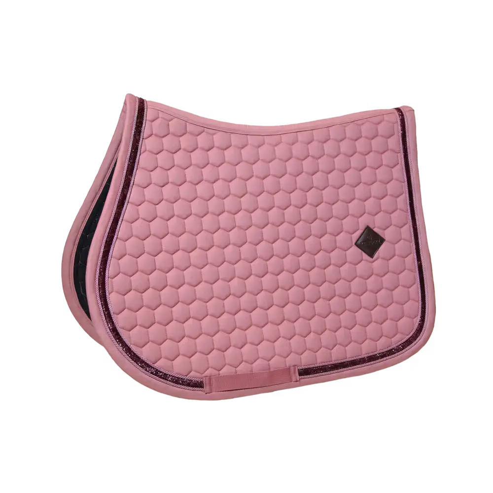 Jumping Saddle Pad Glitter Band Kentucky Horsewear - Nellas Horsewear