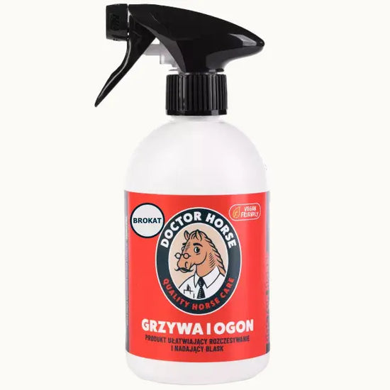 Mane and Tail Spray With Gitter 500ml Doctor Horse Doctor Horse