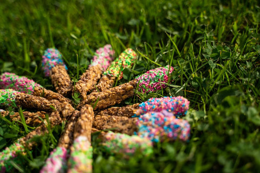 Banánové pamlsky-lízatka pre kone | Konska Cukierenka