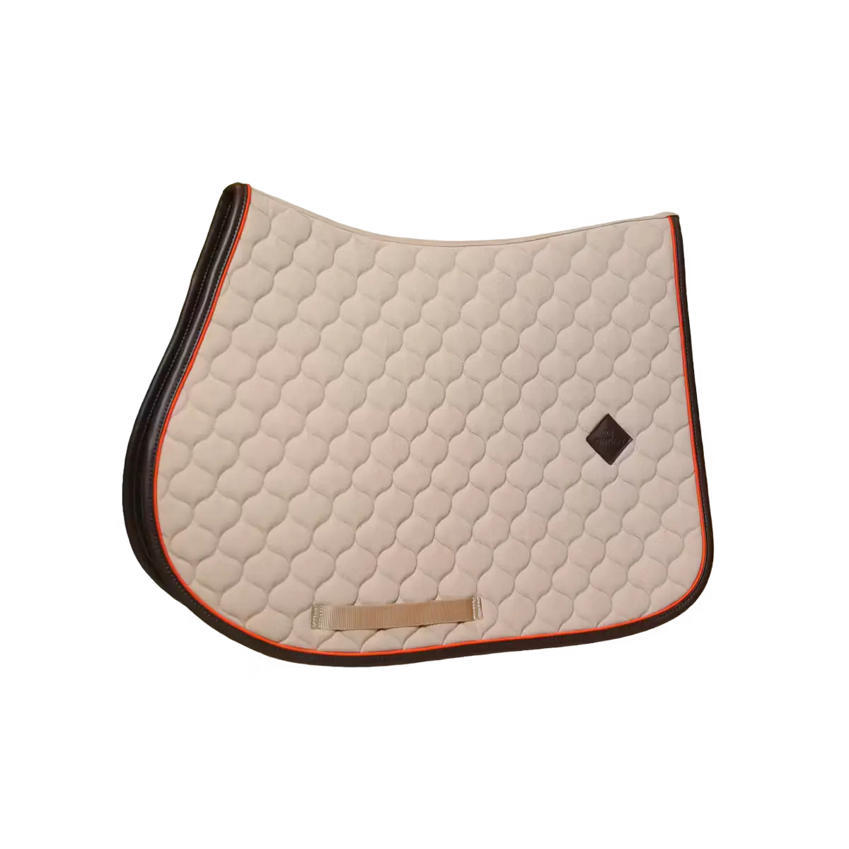 Jumping Saddle Pad Neon Leather Kentucky Horsewear - Nellas Horsewear