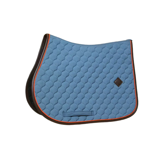 Jumping Saddle Pad Neon Leather Kentucky Horsewear - Nellas Horsewear