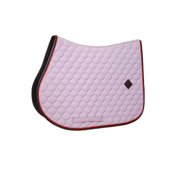 Jumping Saddle Pad Neon Leather Kentucky Horsewear - Nellas Horsewear