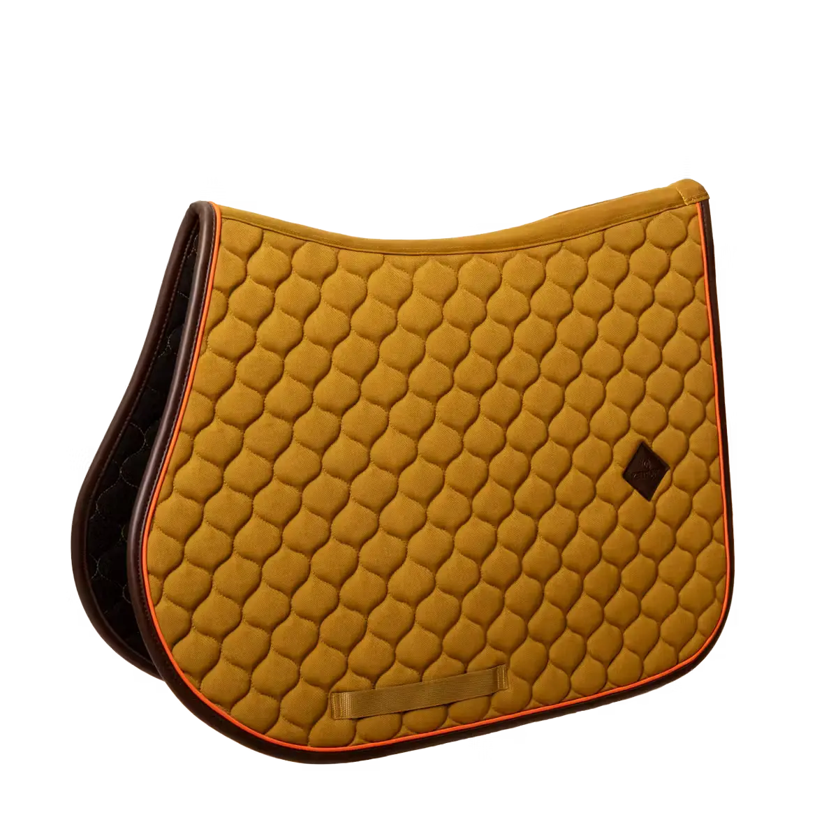 Jumping Saddle Pad Neon Leather Kentucky Horsewear - Nellas Horsewear