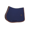 Jumping Saddle Pad Neon Leather Kentucky Horsewear - Nellas Horsewear