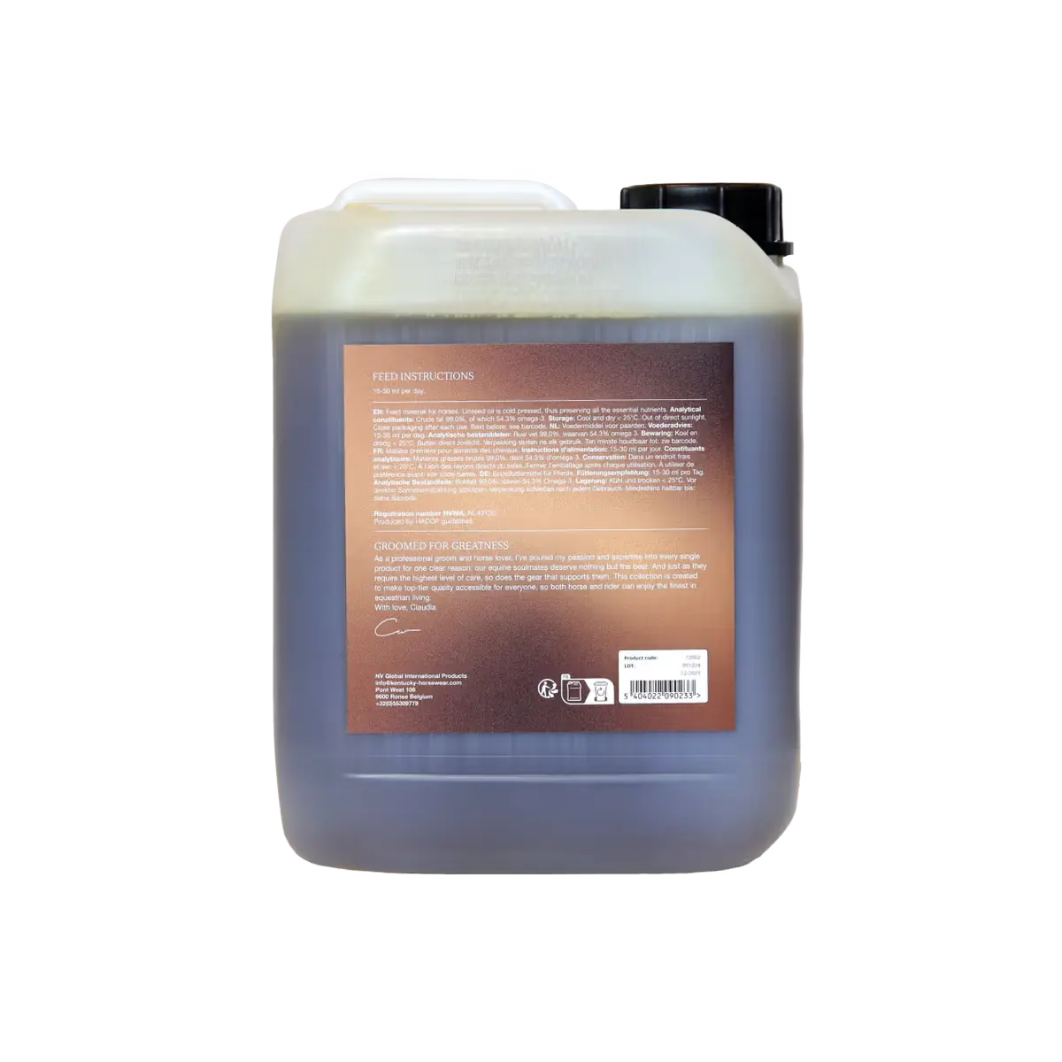 Linseed Oil Grooming Deluxe - Nellas Horsewear