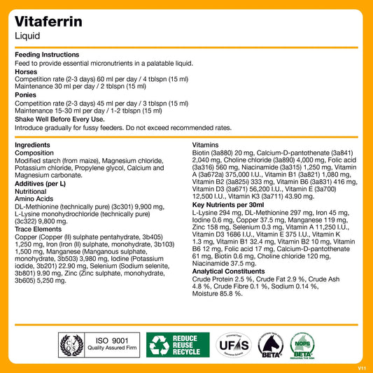 VitaFerrin for performance NAF