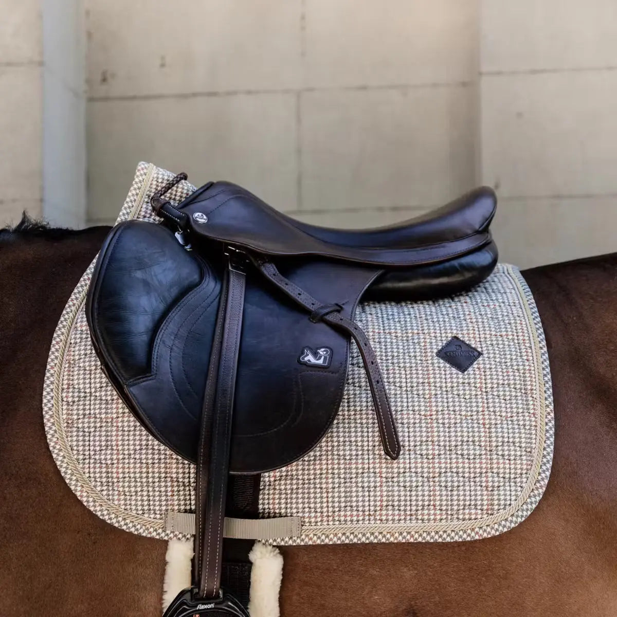 Jumping Saddle Pad Pied-de-Poule Kentucky Kentucky