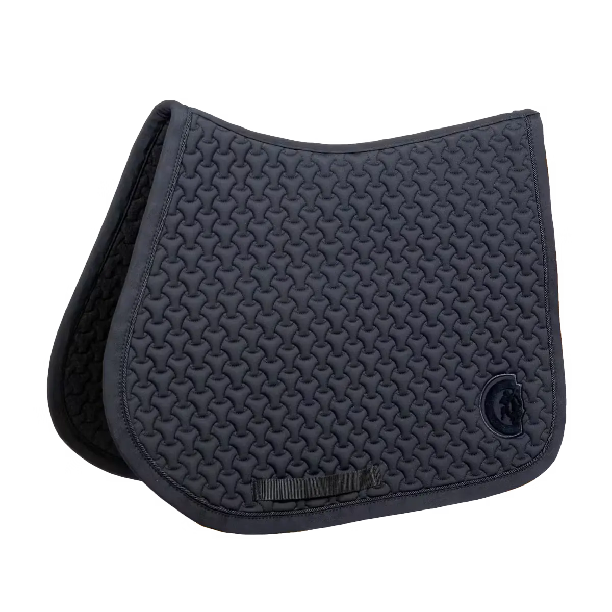 Jumping Saddle Pad Plaited 3D Logo Kentucky - Nellas Horsewear