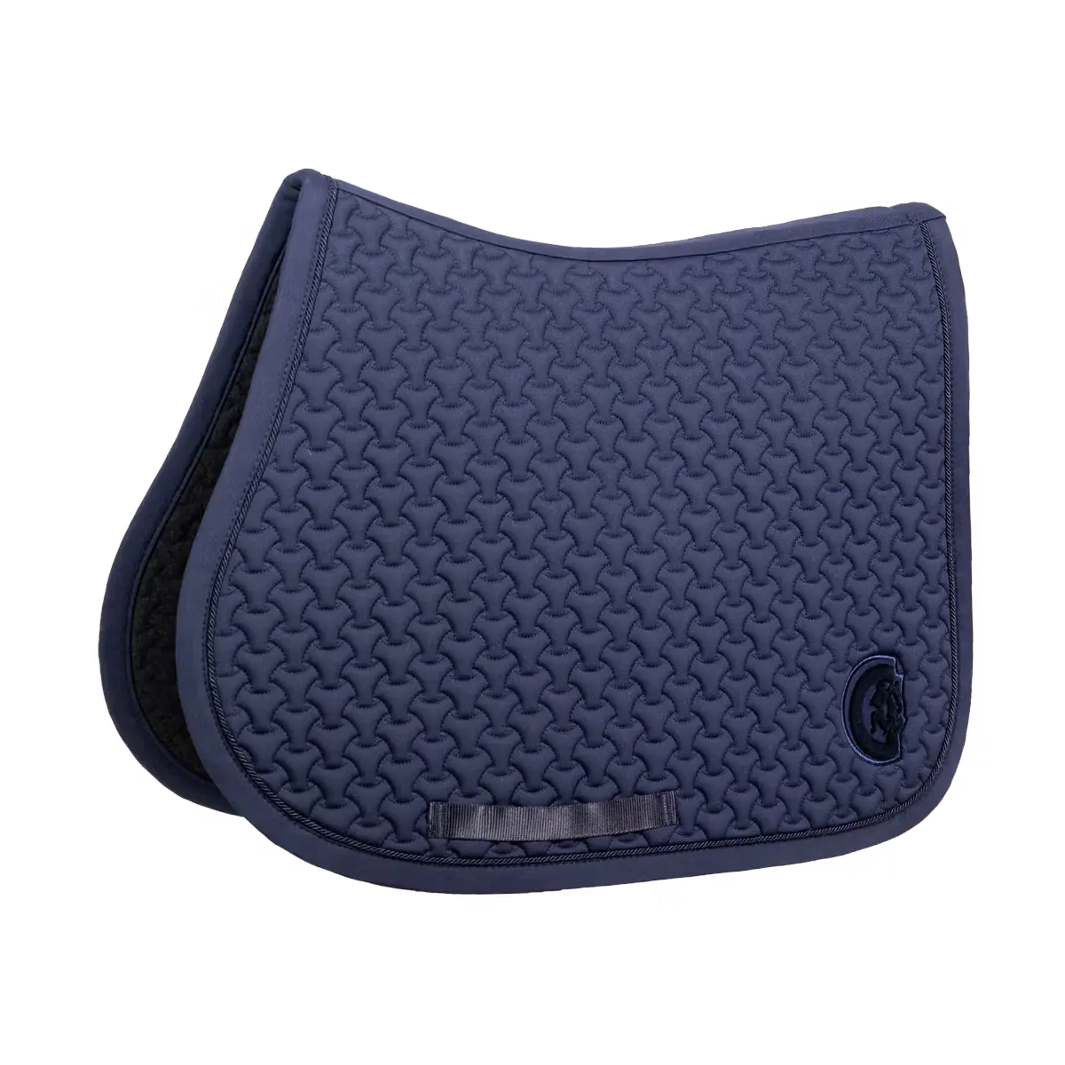 Jumping Saddle Pad Plaited 3D Logo Kentucky - Nellas Horsewear