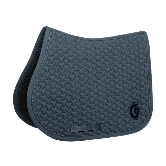 Jumping Saddle Pad Plaited 3D Logo Kentucky - Nellas Horsewear