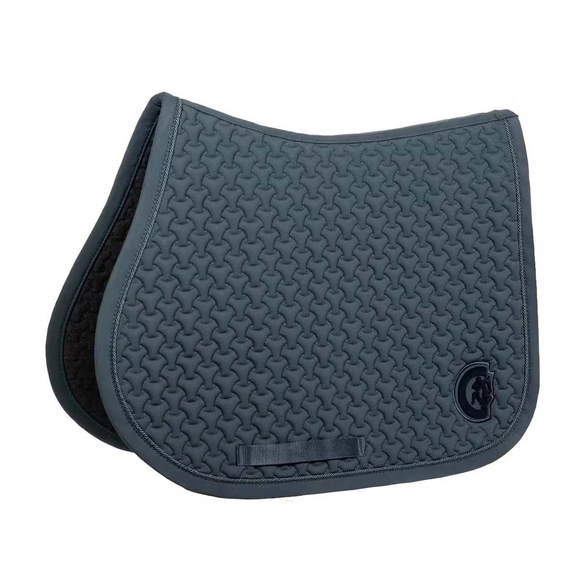 Jumping Saddle Pad Plaited 3D Logo Kentucky - Nellas Horsewear