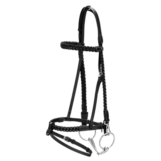 Plaited Training Bridle Dy’on - Nellas Horsewear