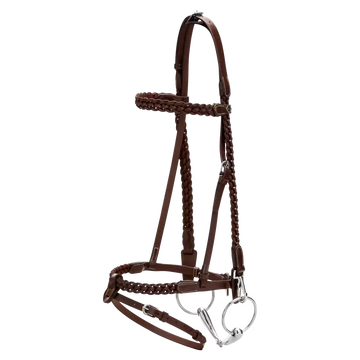 Plaited Training Bridle Dy’on - Nellas Horsewear