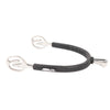 Round Head Spurs With Rubber Metalab - Nellas Horsewear