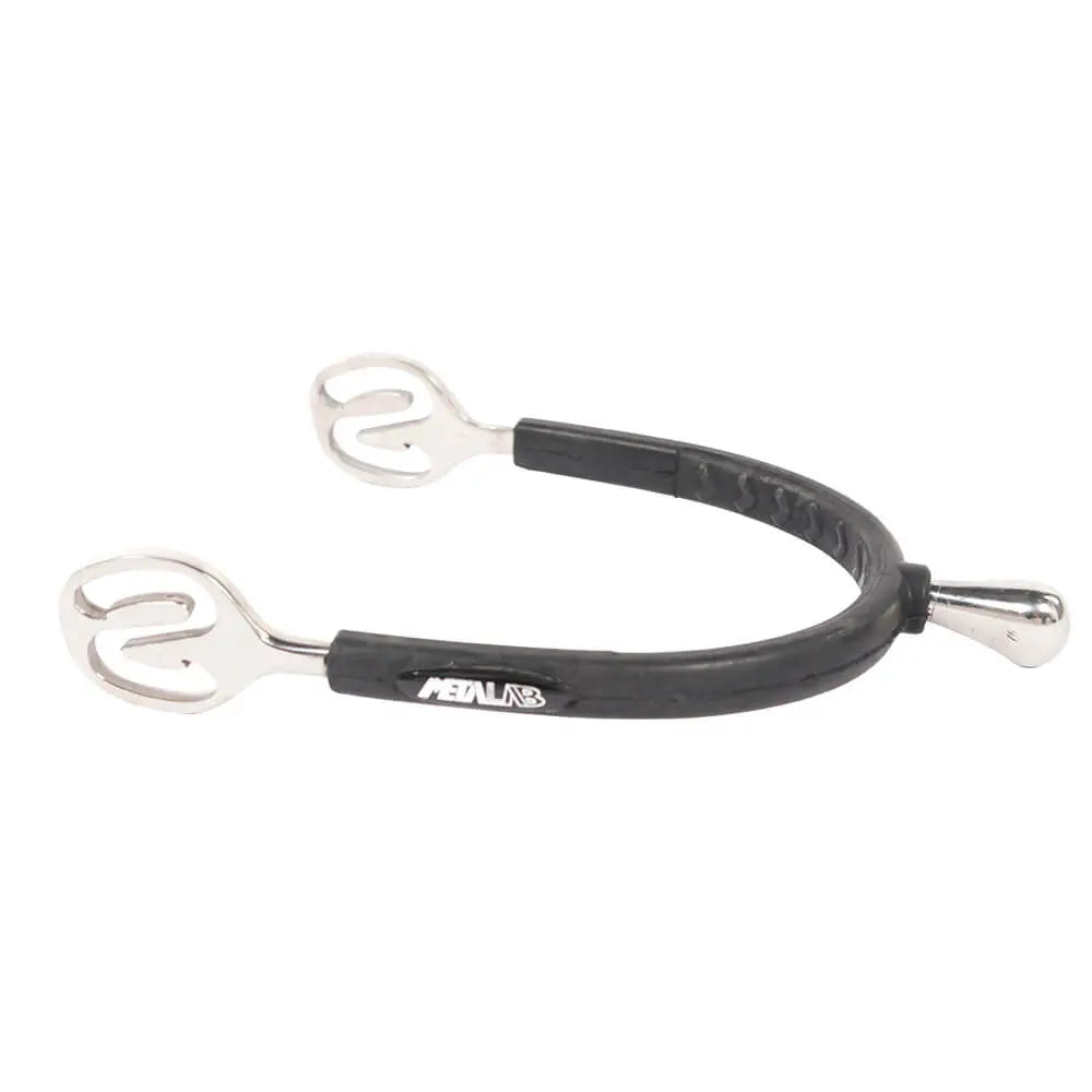 Round Head Spurs With Rubber Metalab - Nellas Horsewear
