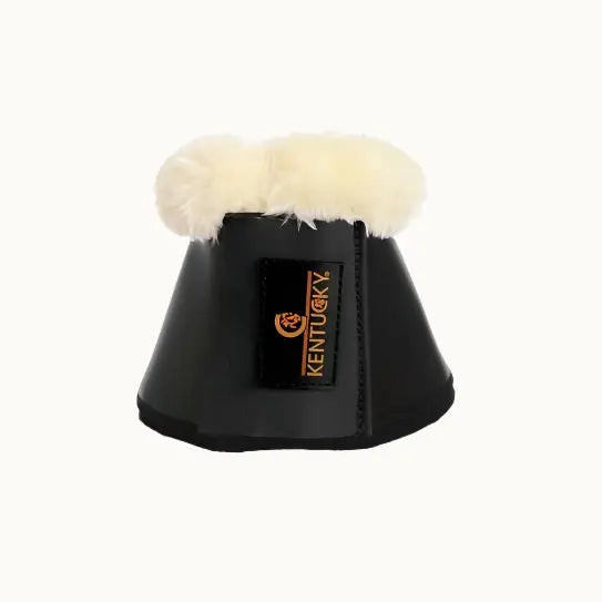 Sheepskin Leather Overreach Boots Kentucky - Nellas Horsewear