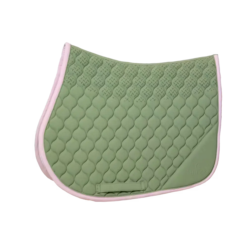 Jumping Saddle Pad Softshell Onion Quilt Kentucky Horsewear - Nellas Horsewear