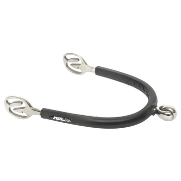 Vertical Soft Touch Spur With Rubber Metalab - Nellas Horsewear