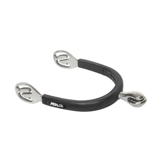 Horizontal Soft Touch Spur With Rubber Metalab - Nellas Horsewear