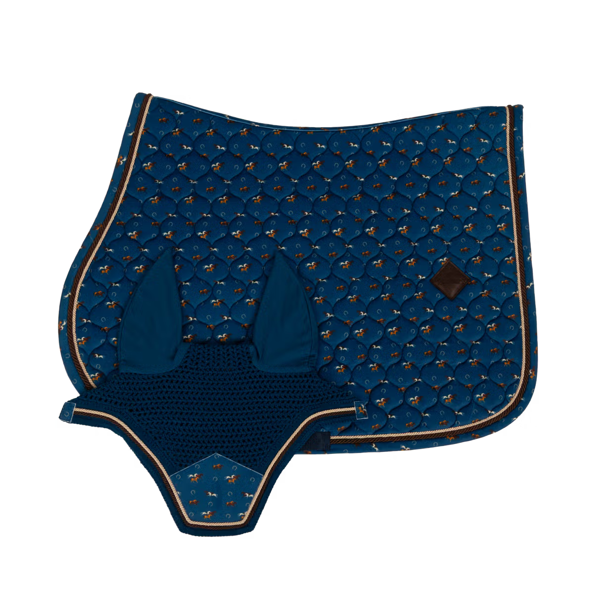 Skoková podsedlovka Velvet Horse Printing | Kentucky Horsewear