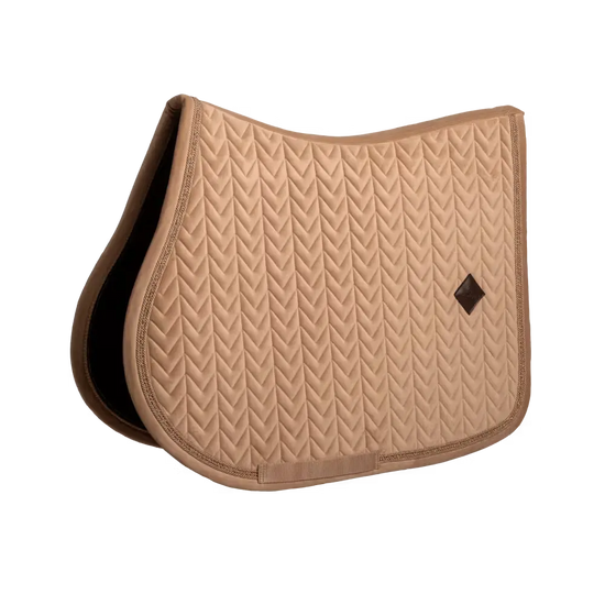 Jumping Saddle Pad Velvet Mini Pearls Kentucky Horsewear - Nellas Horsewear