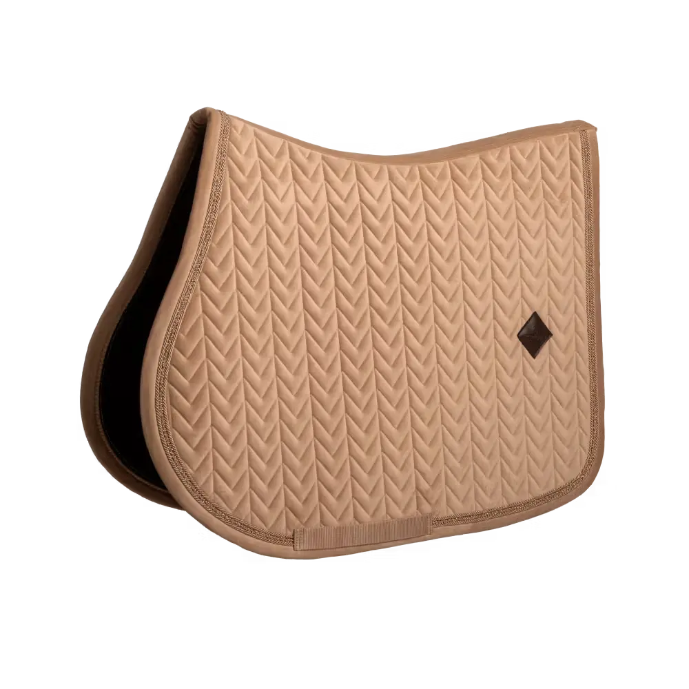 Jumping Saddle Pad Velvet Mini Pearls Kentucky Horsewear - Nellas Horsewear