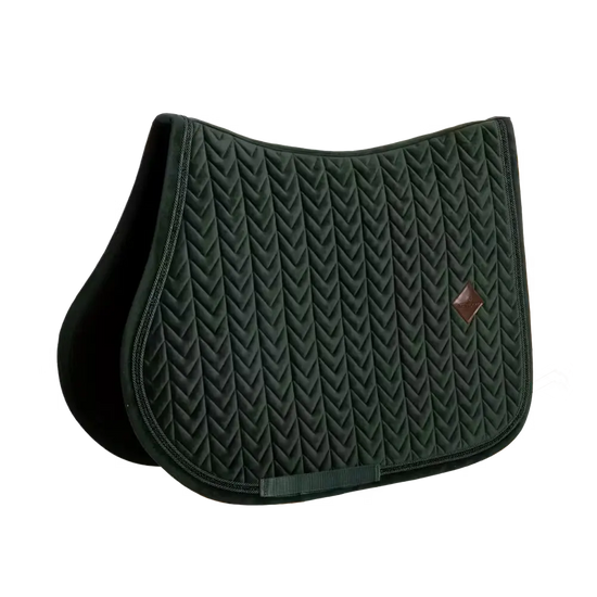 Jumping Saddle Pad Velvet Mini Pearls Kentucky Horsewear - Nellas Horsewear