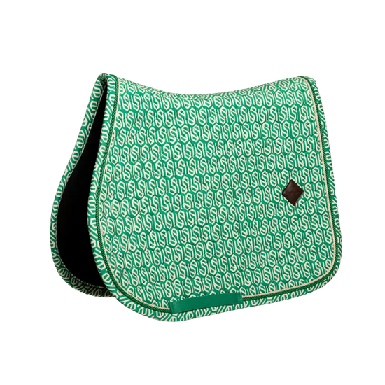 Jumping Saddle pad Velvet Printing Kentucky Horsewear - Nellas Horsewear