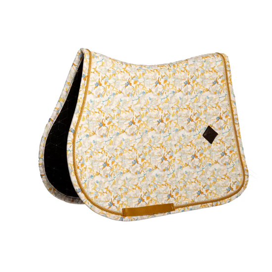 Jumping Saddle pad Velvet Printing Kentucky Horsewear - Nellas Horsewear