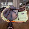 Jumping Saddle pad Velvet Printing Kentucky Horsewear - Nellas Horsewear