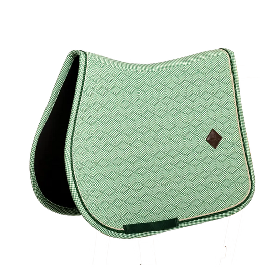 Jumping Saddle pad Velvet Printing Kentucky Horsewear - Nellas Horsewear