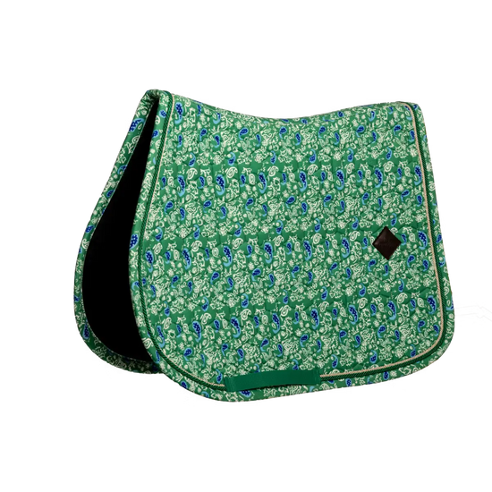 Jumping Saddle pad Velvet Printing Kentucky Horsewear - Nellas Horsewear