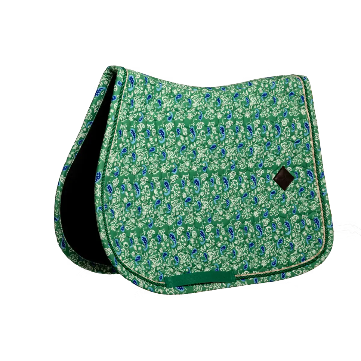 Jumping Saddle pad Velvet Printing Kentucky Horsewear - Nellas Horsewear
