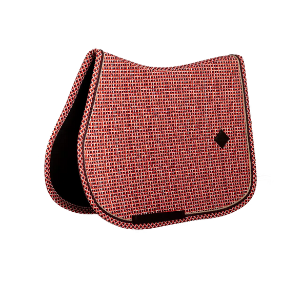 Jumping Saddle pad Velvet Printing Kentucky Horsewear - Nellas Horsewear