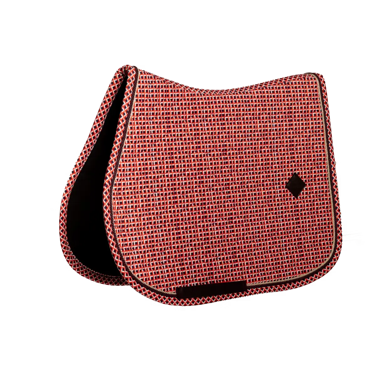 Jumping Saddle pad Velvet Printing Kentucky Horsewear - Nellas Horsewear