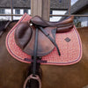 Jumping Saddle pad Velvet Printing Kentucky Horsewear - Nellas Horsewear
