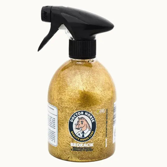 Trblietavý sprej zlatý 500 ml | Doctor Horse